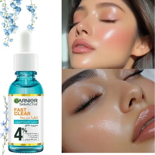 Serum for glowing skin Salicylic Acid Serum – Anti-Acne Face Serum & Dark Spot Correcting Serum for Glowing Skin | Acne Skin Care Products Blue