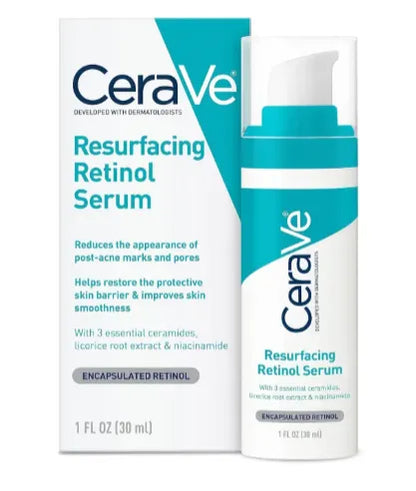 Resurfacing Retinol Serum – Advanced Skin Renewal Formula | Reduces Post-Acne Marks, Fine Lines & Wrinkles | Smooths & Revitalizes for Clear, Healthy-Looking Skin