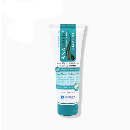 Jenpharm - Anagrow Anti Hair Loss Shampoo 100ml | Restores Hair | Anti Hair fall