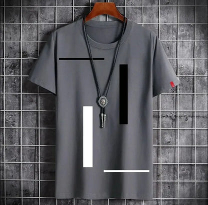 Men's Vertical Stripes Amazing Smart Fit T-Shirts